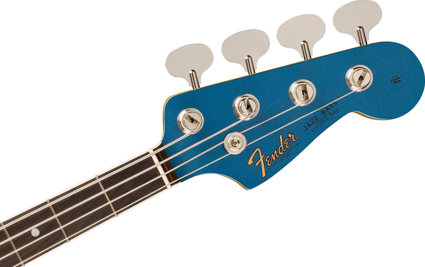 Fender American Vintage II 1966 Jazz Bass, Rosewood Fingerboard in Lake Placid Blue