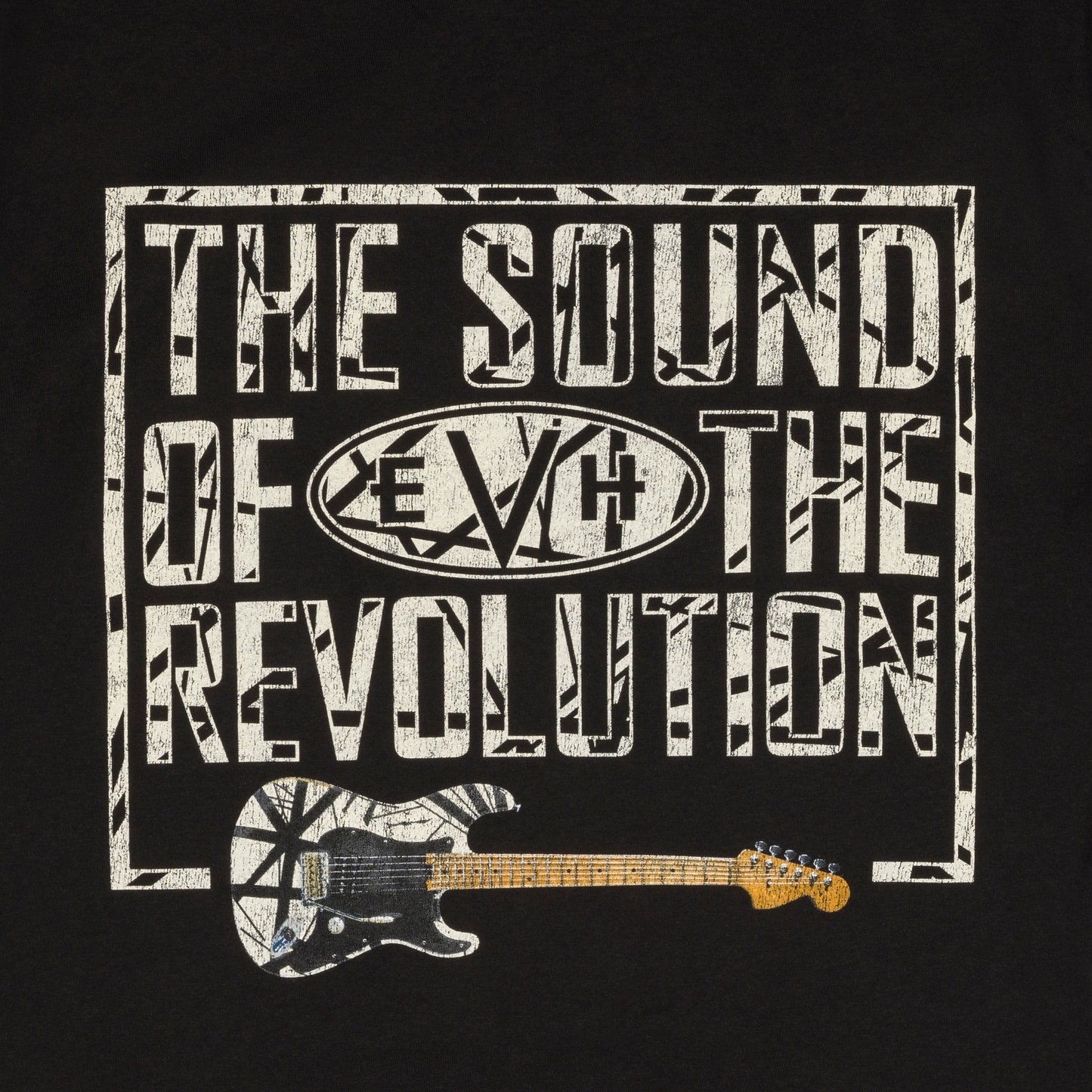 EVH Revolution Large Size T-Shirt in Black