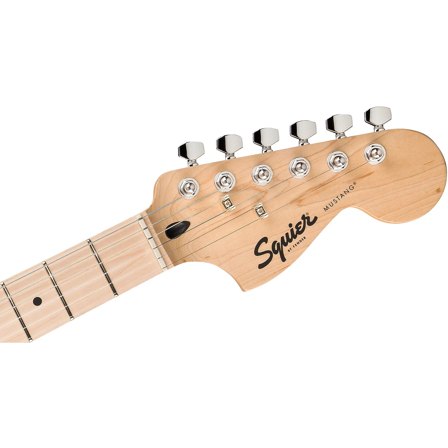 Squier Sonic Mustang Electric Guitar, Maple Fingerboard in Daphne Blue