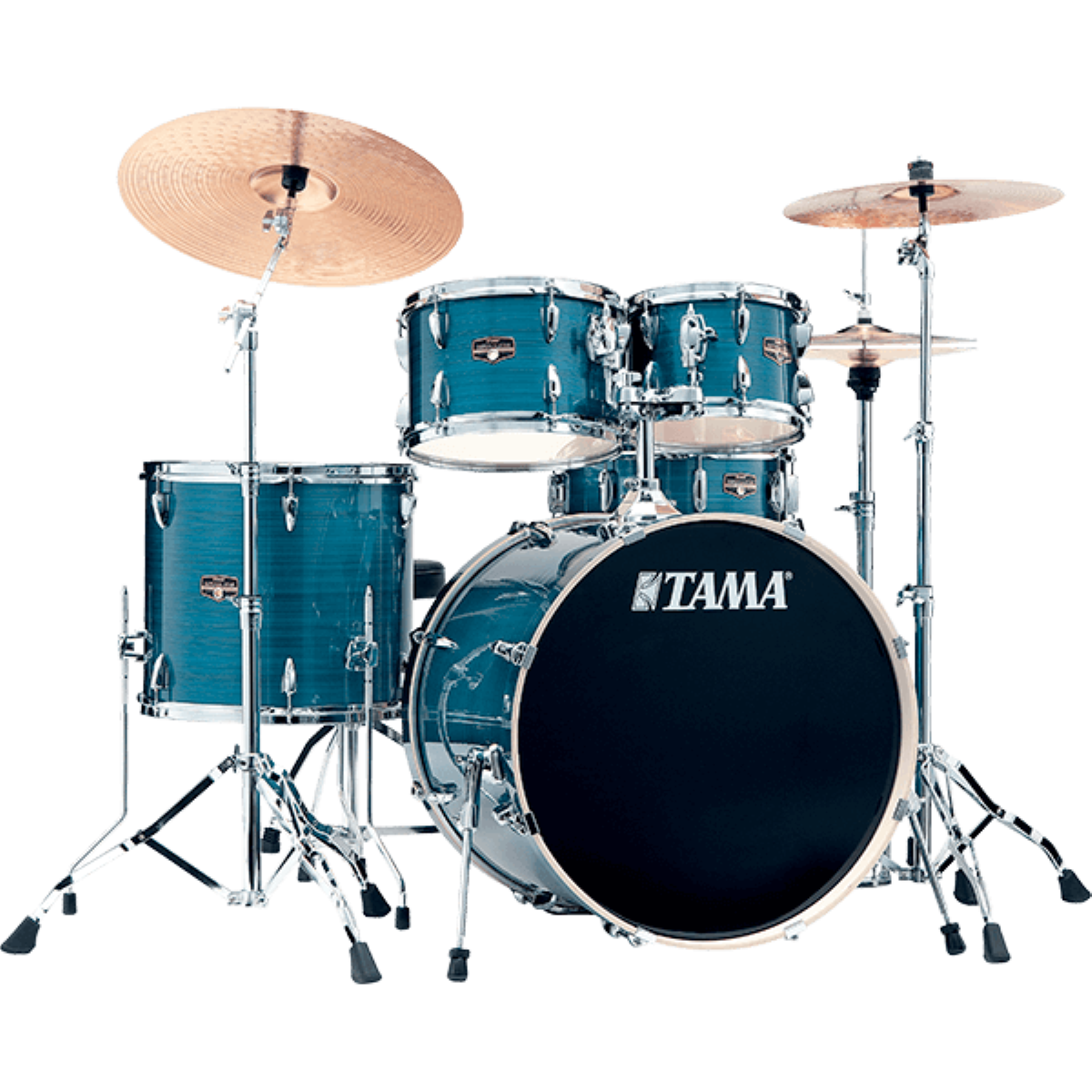TAMA IP62H6W Imperialstar 6 Piece Drum Kit in Hairline Blue
