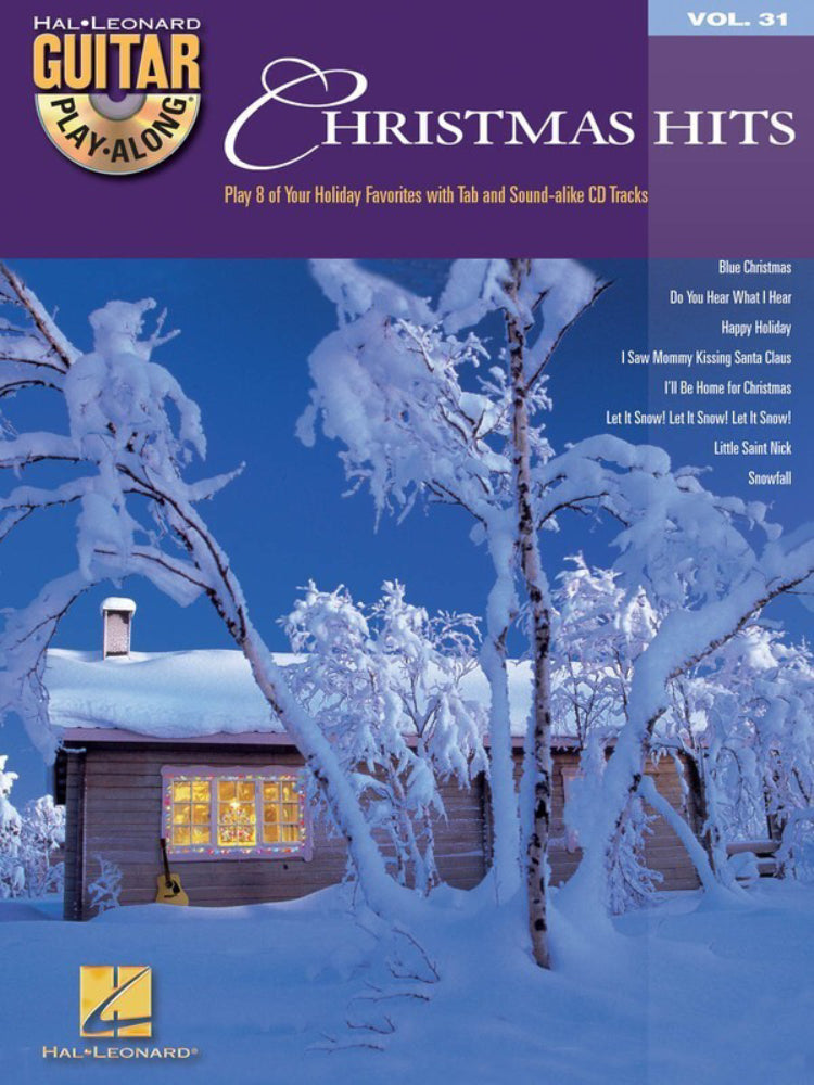 Christmas Hits Guitar Play Along Volume 31 Guitar Tab BK/CD