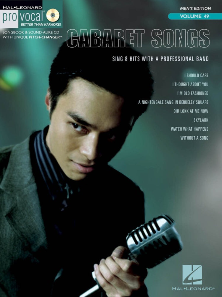 Cabaret Songs Pro Vocal Men's Edition Volume 49 BK/CD