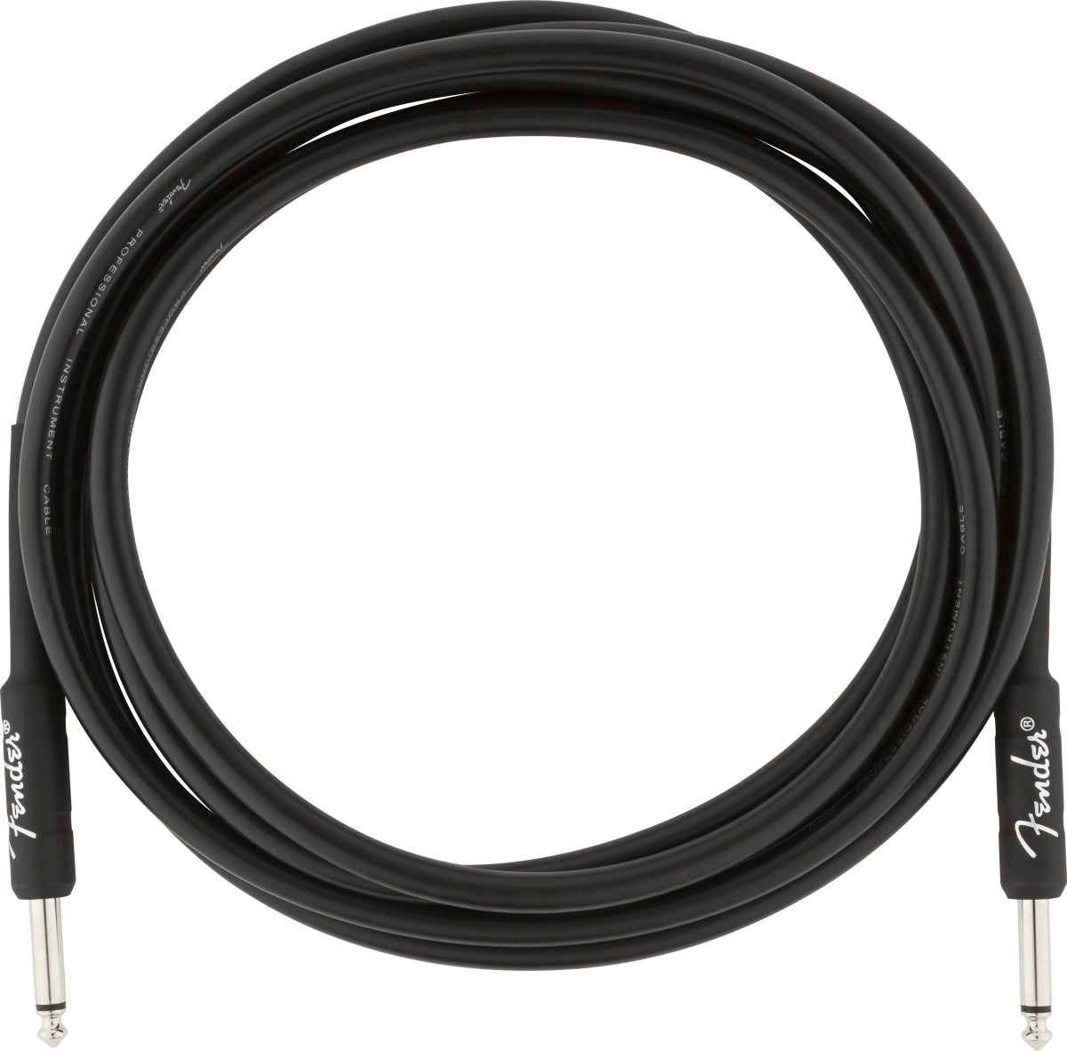 Fender Professional Series 10' Instrument Cable in Black