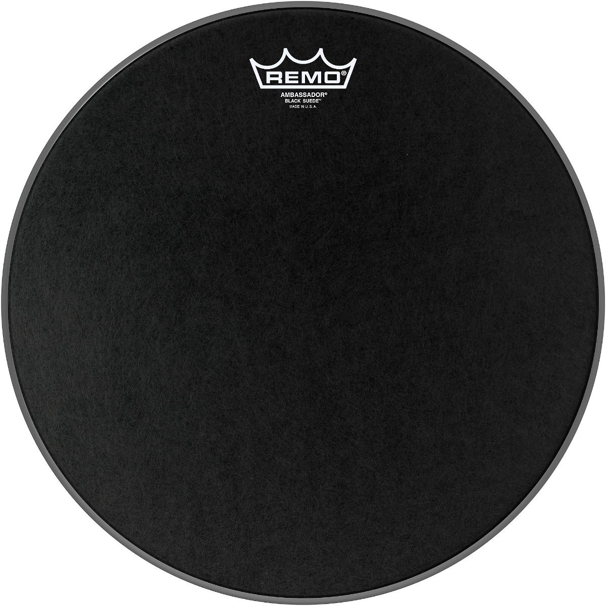 Remo Ambassador Black Suede 14" Drum Head