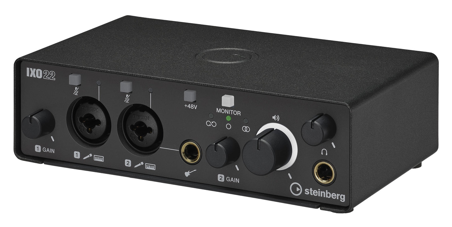 Steinberg IXO22 USB Audio Interface in Black