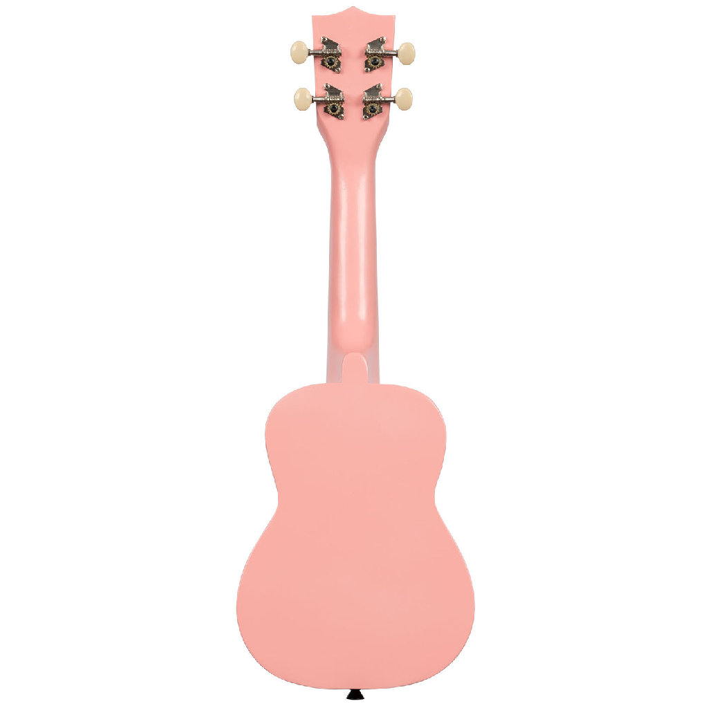 Kala Ukadelic Soprano Ukulele in Flamingo