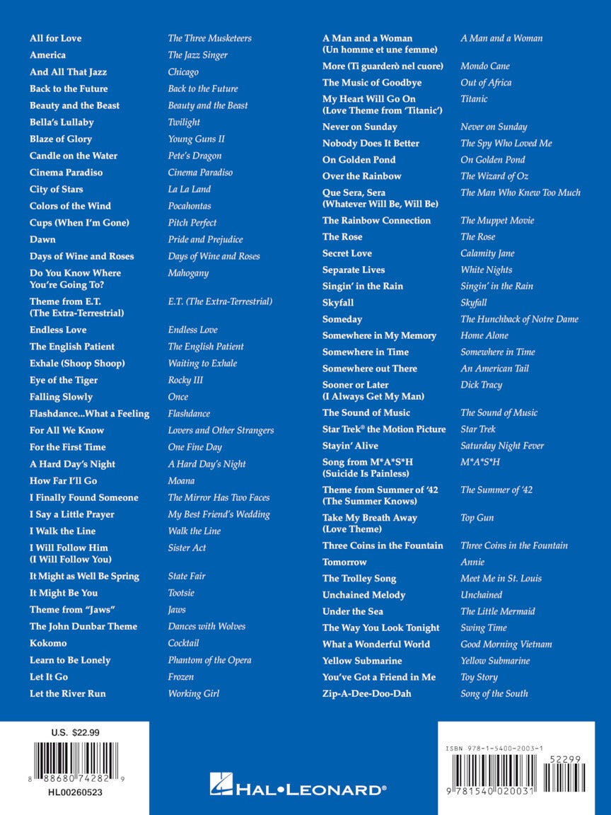 The Big Book of Movie Music 3rd Edition PVG