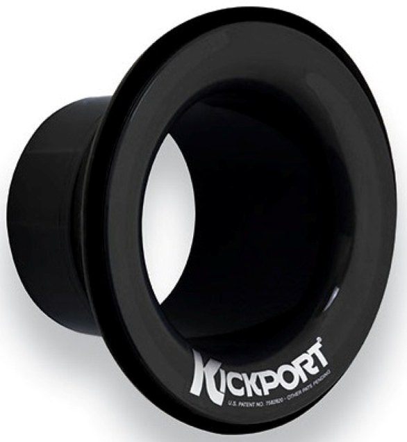 KickPort KP2BL Bass Drum Sound Enhancer in Black