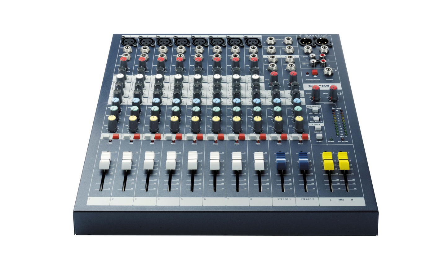 Soundcraft EPM8 8 Channel Analog Mixer | EX-DEMO