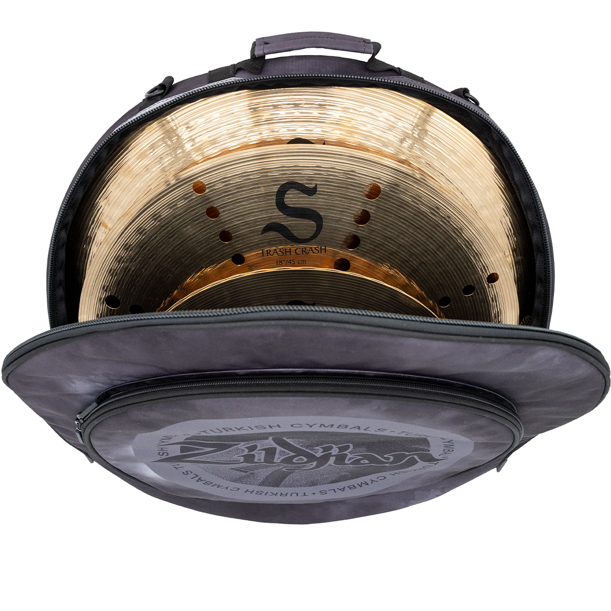 Zildjian ZXCB00120 20" Student Cymbal Backpack in Black Raincloud