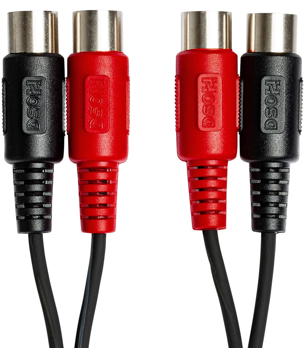 HOSA MID204 Dual MIDI Cable 4M