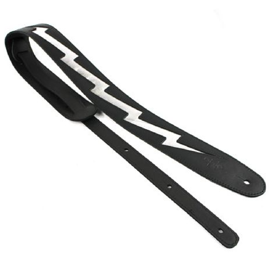 DSL Mandolin Strap in Black & Black