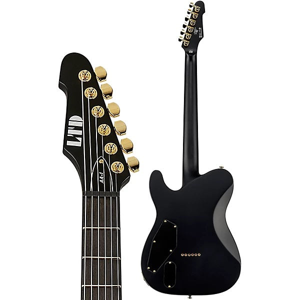 ESP LTD Signature Series AA 1 Alan Ashby in Black Satin