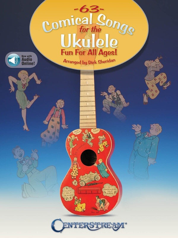 63 Comical Songs for the Ukulele Tab Book & OLA