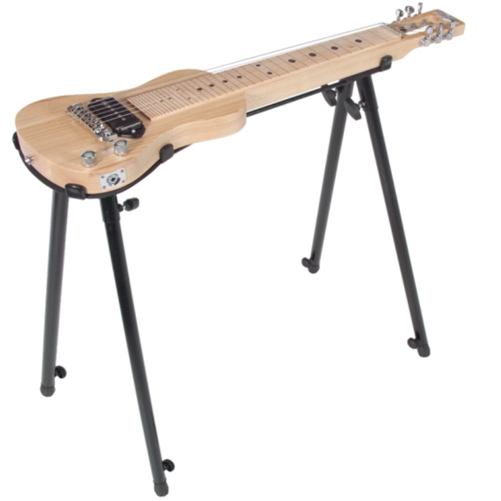 Platinum Lap Steel Guitar Stand in Black