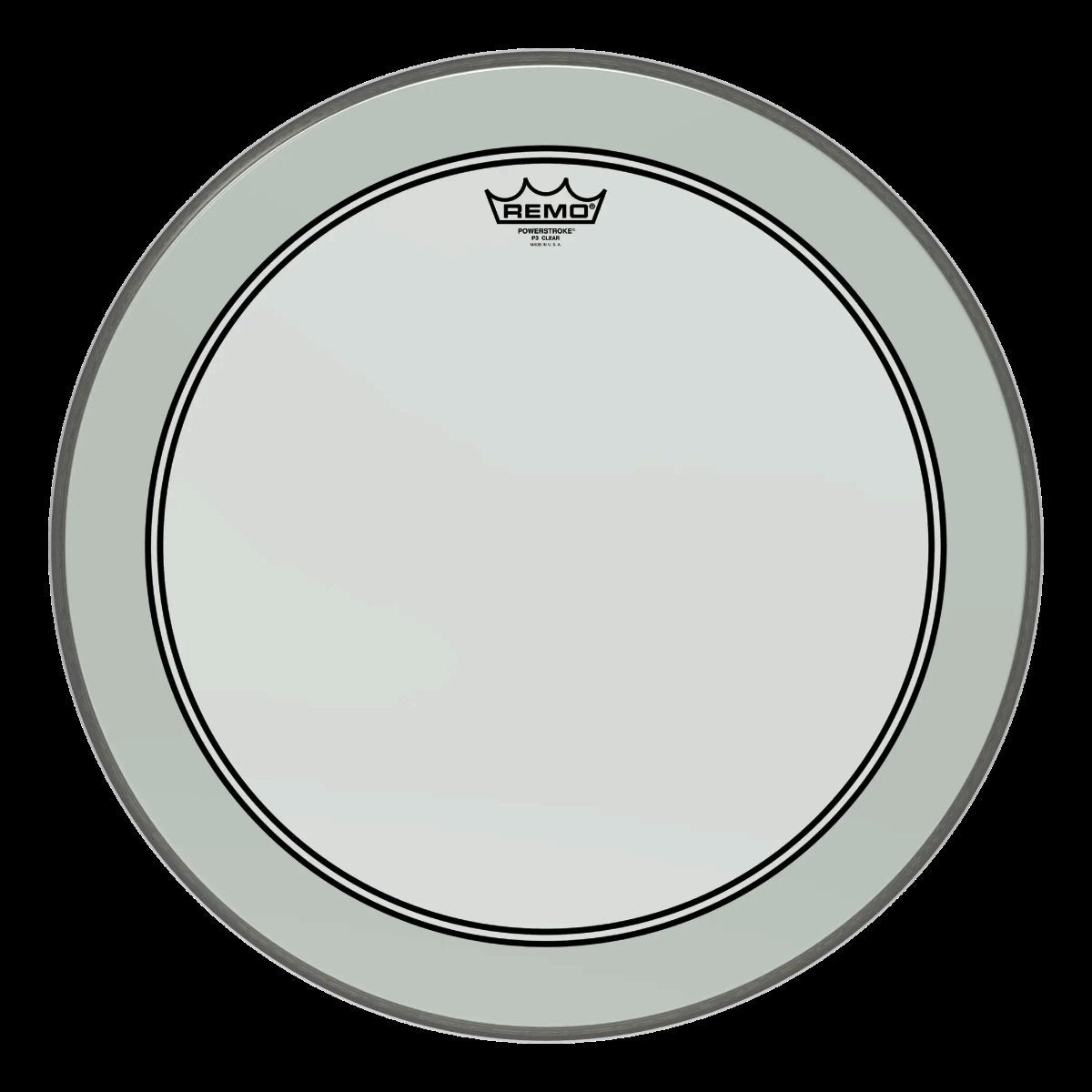 Remo Powerstroke 3 2.5" Impact Pad Clear 22" Bass Drumhead