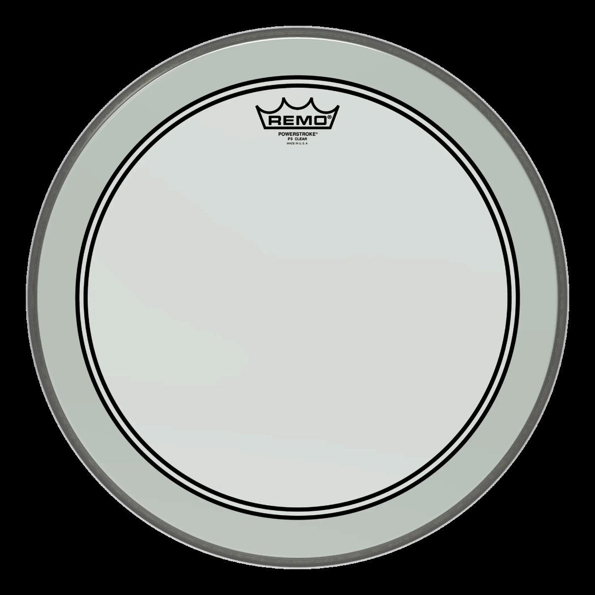 Remo Powerstroke 3 2.5" Impact Pad Clear 16" Bass Drumhead