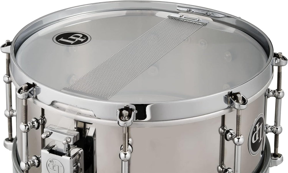 LP LP4512S 4.5"x12" Stainless Steel Salsa Snare Drum