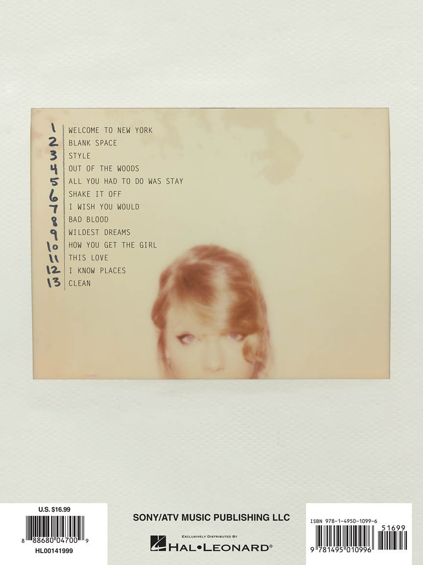 Taylor Swift 1989 Easy Piano