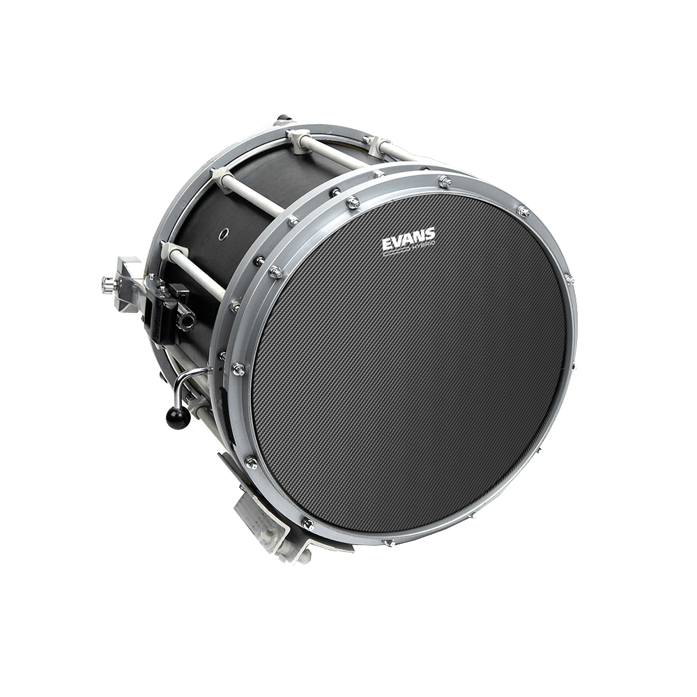 Evans Hybrid Grey Marching Snare 13" Drum Head