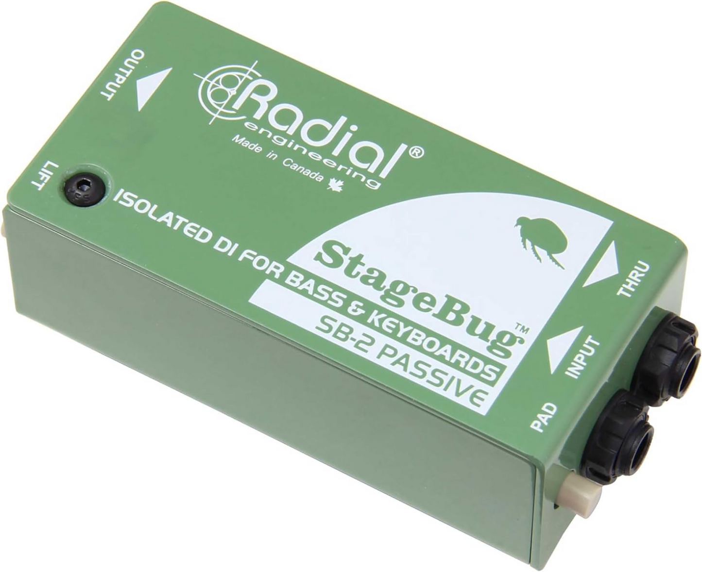 Radial StageBug SB-2 1-channel Passive Instrument Direct Box