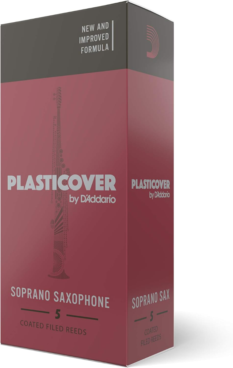 Rico Plasticover Soprano Sax Reeds Strength 1.5 5 Pack