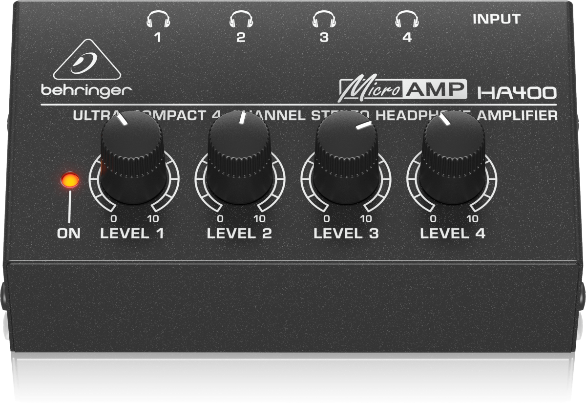 Behringer Microamp HA400 4 Channel Headphone Amp