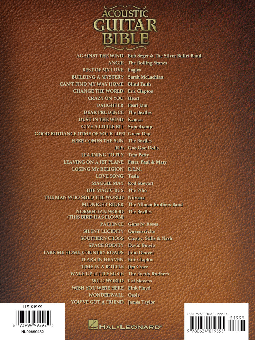 Acoustic Guitar Bible 2nd Edition Recorded Version Guitar Tab