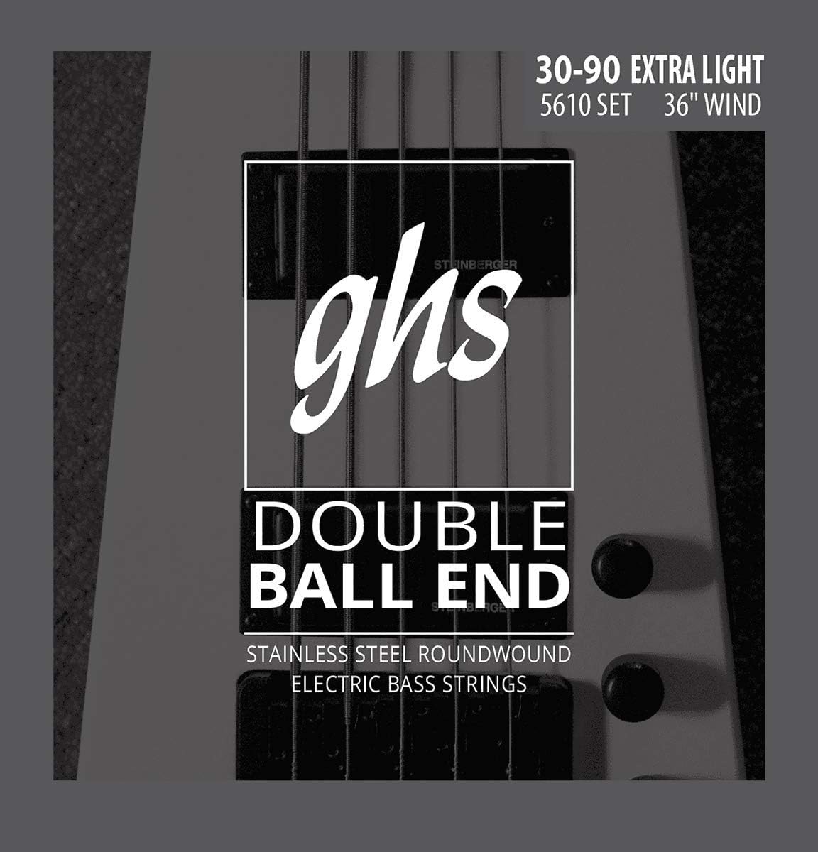 GHS 5610 Bass Double Ball End Guitar String 30-90 Gauge