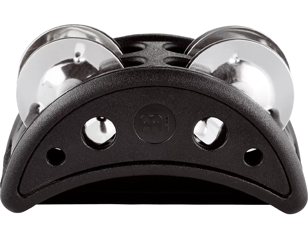 Meinl Percussion CFJS2SBK Compact Foot Tambourine