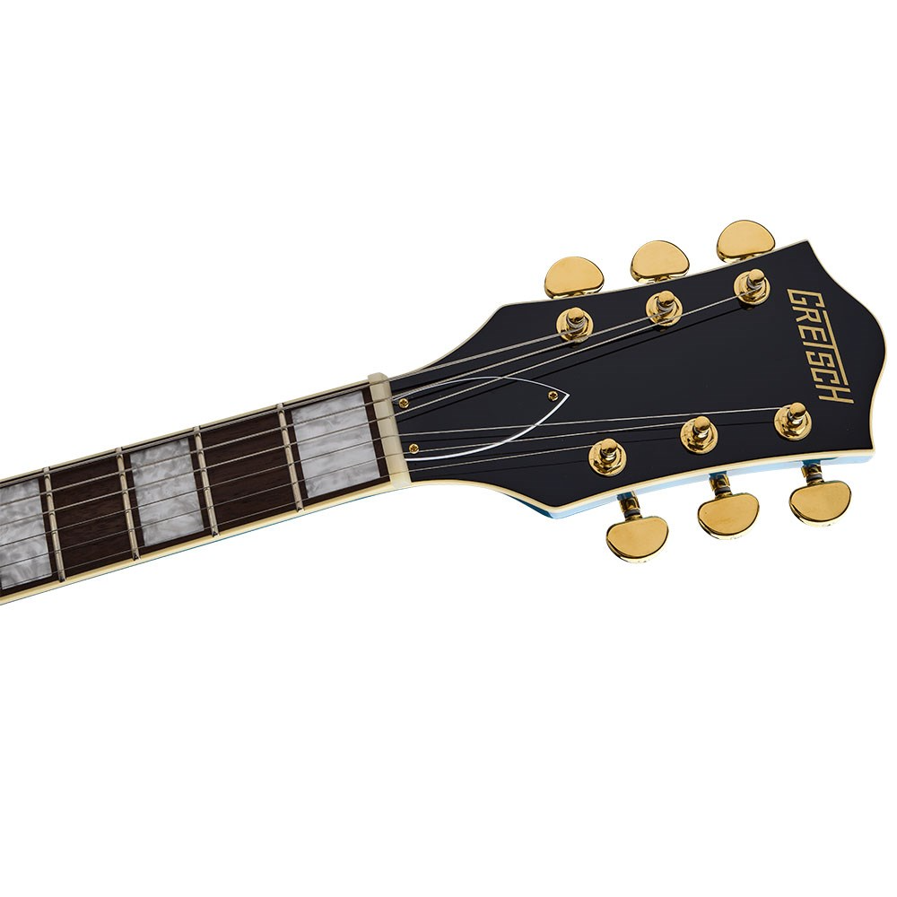 Gretsch G2655TG Streamliner™ Center Block Jr. Double Cut with Bigsby LTD in Riviera Blue