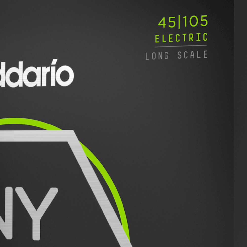 D'Addario NYXL Light Top Medium Bottom Long Scale Bass Strings 45-105 Gauge