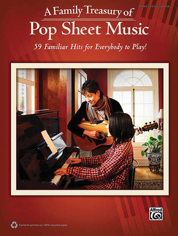 A Family Treasury Of Pop Sheet Music PVG