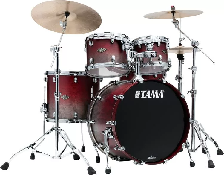 TAMA Starclassic Walnut Birch 3 Piece Shell Pack in Satin Sapphire Fade