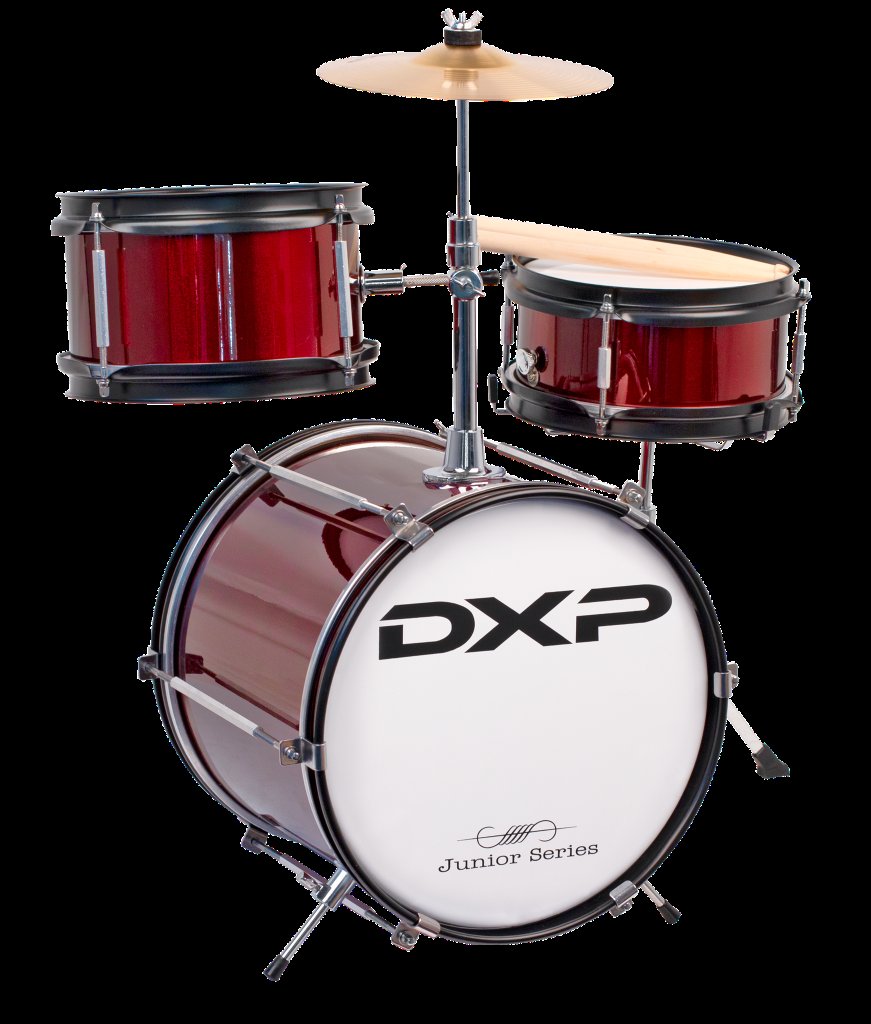 DXP Junior 3 Piece Drum Kit in Red