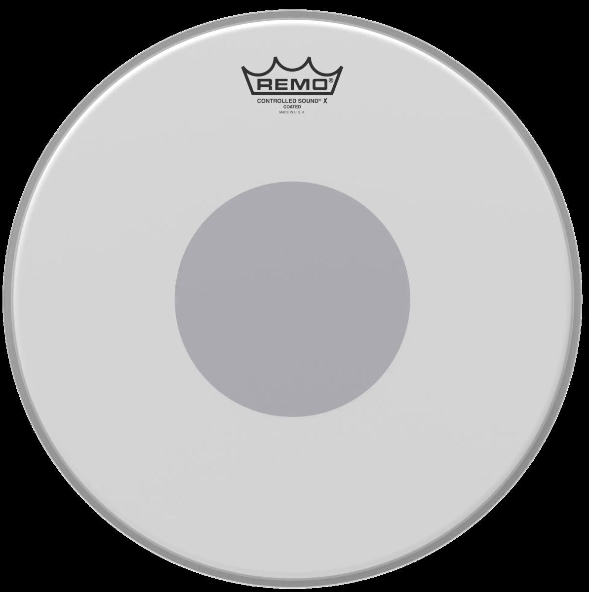 Remo Controlled Sound X Coated 14" Black Dot Drum Head