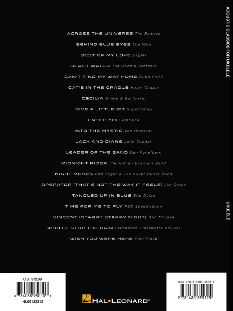 Acoustic Classics for Ukulele