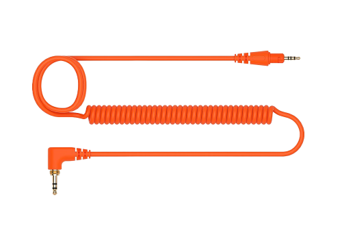 Pioneer DJ Coiled Cable And Ear Pads in Orange