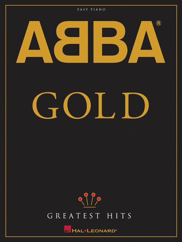 ABBA Gold Greatest Hits Easy Piano