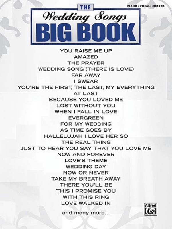 The Wedding Songs Big Book PVG
