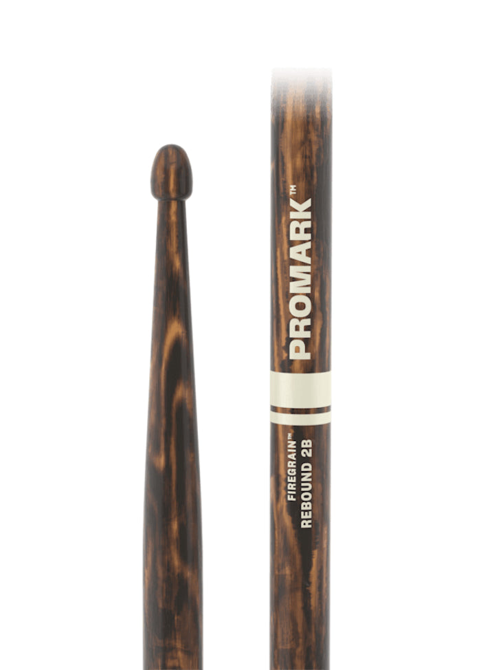ProMark Rebound 2B Lacquered FireGrain Sticks
