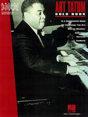 ART TATUM SOLO BOOK ARTIST TRANSCRIPTIONS