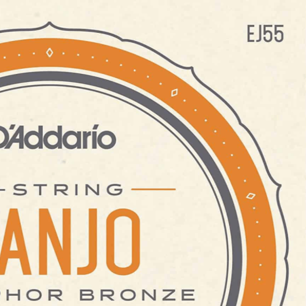 D'Addario EJ55 5-String Banjo Strings Phosphor Bronze Medium 10-23
