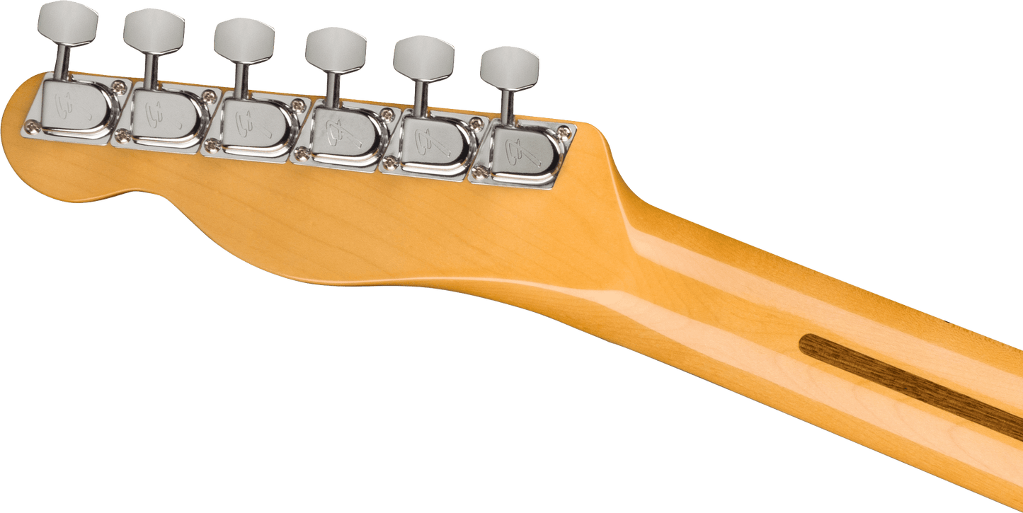 Fender American Vintage II 1972 Telecaster Thinline, Maple Fingerboard in Lake Placid Blue