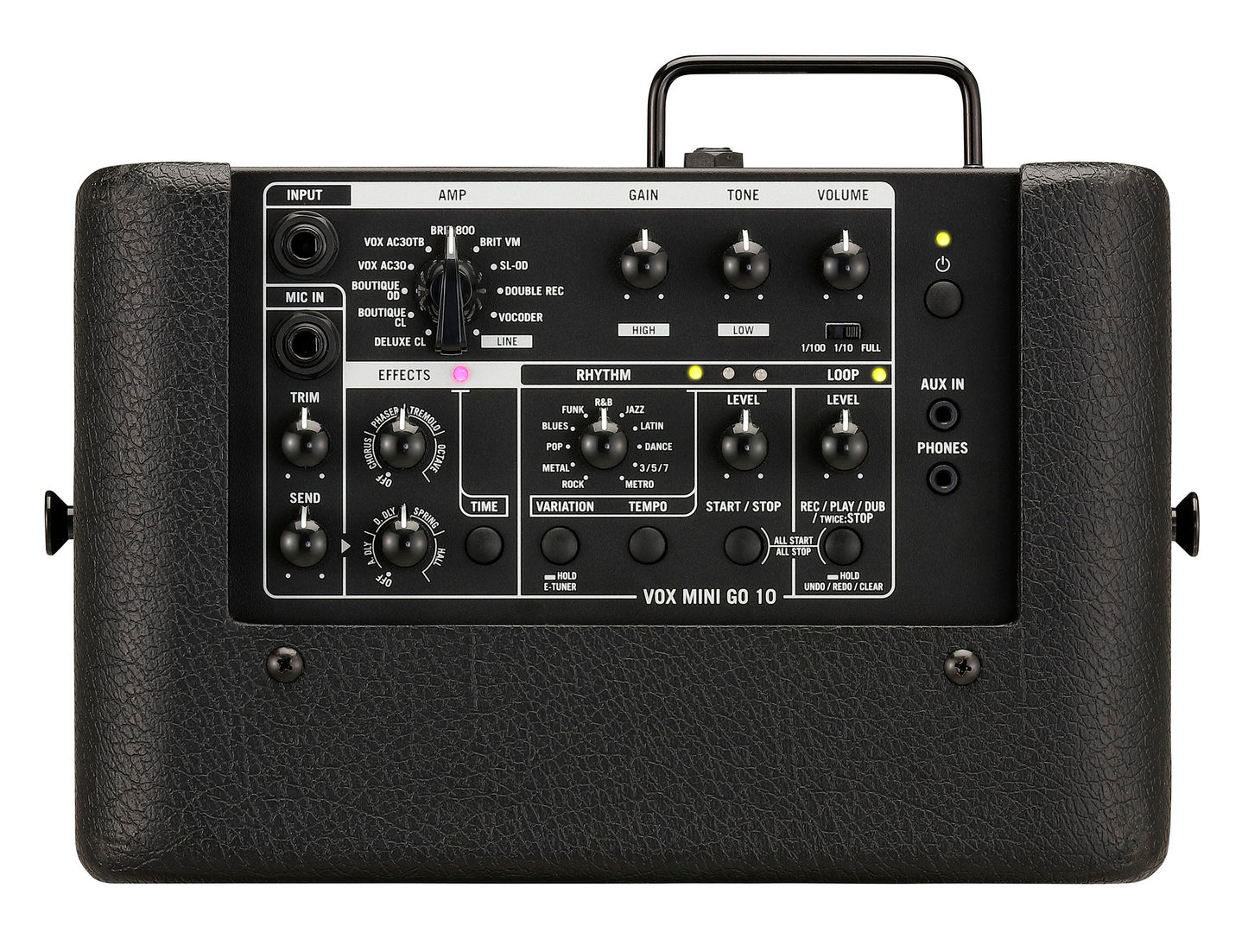VOX MINI GO 10 1x6.5" 10W Combo Amp