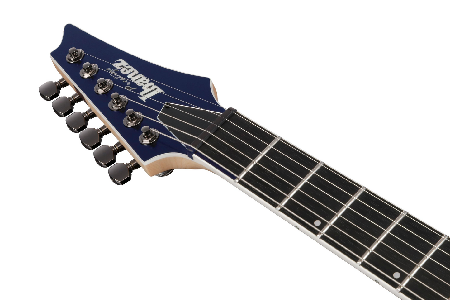 Ibanez Prestige RG5121R Electric Guitar in Dark Tide Blue Flat