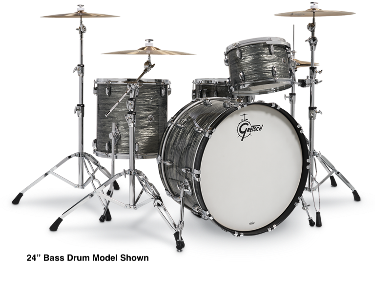Gretsch Brooklyn 3-Piece 22" Shell Pack in Grey Oyster