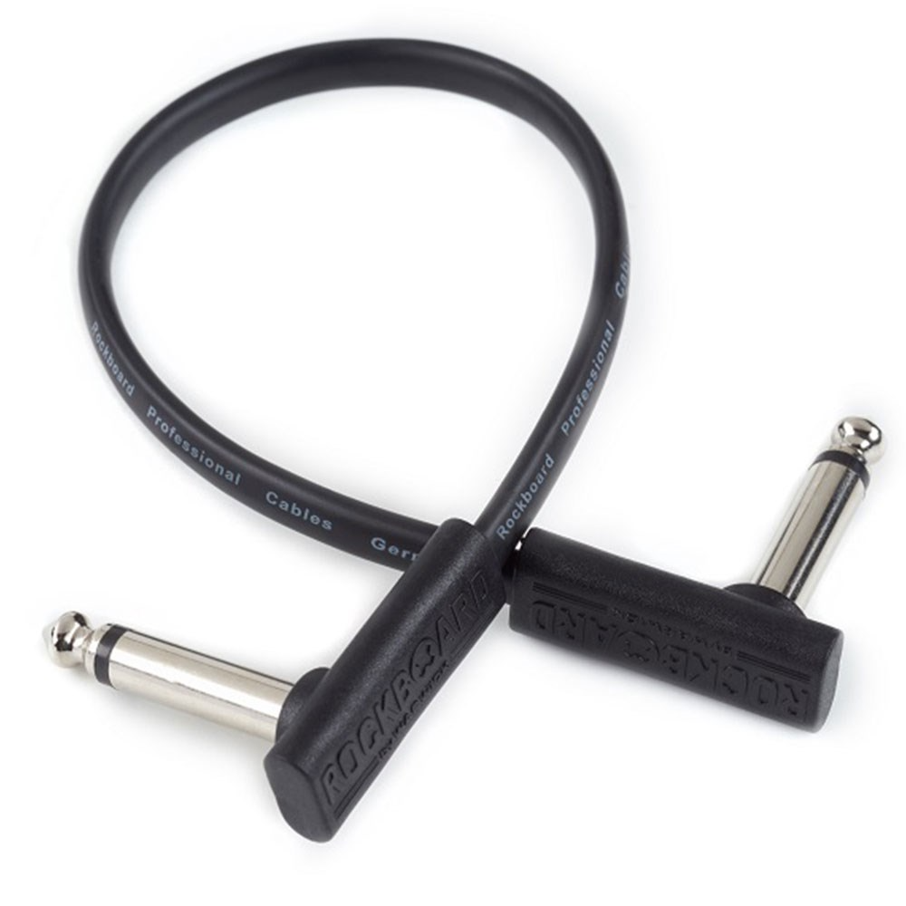 Warwick Rockboard 20Cm Flat Patch Cable In Black