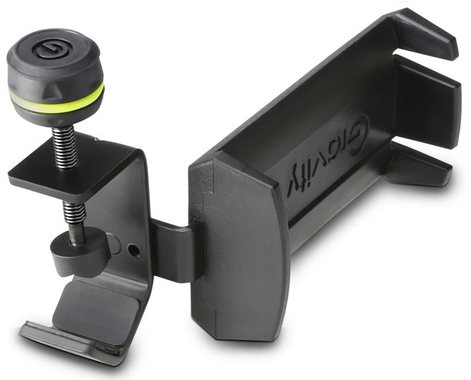 Gravity HPHMS01B Headphones Mount Hanger for Microphone Stand