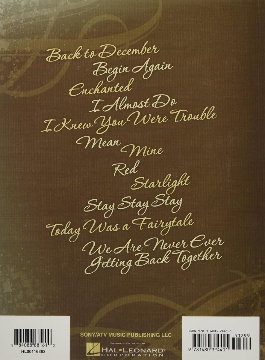 Taylor Swift Favorites Big note Piano